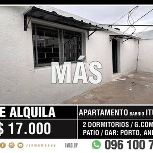 Apartamento Alquiler Ituzaingó Montevideo Imas.uy MC *