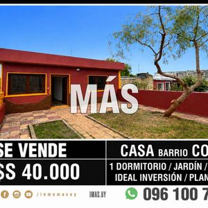 Casa Venta Cochera Peñarol Montevideo Imas.uy MC