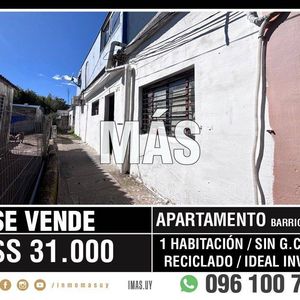 Apartamento Venta Colón Montevideo Imas.uy MC *