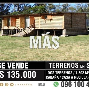 Terreno Venta Galpón Cabaña Maldonado Imas.uy Fm