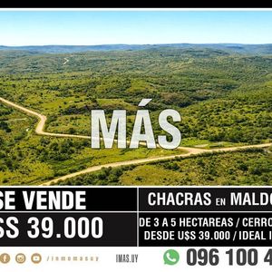 Chacra Venta Cerro Catedral Maldonado Imas.uy Fm *