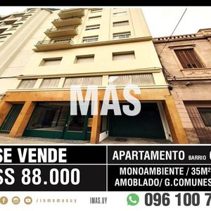 Apartamento Venta Monoambiente Montevideo Imas.uy Ma
