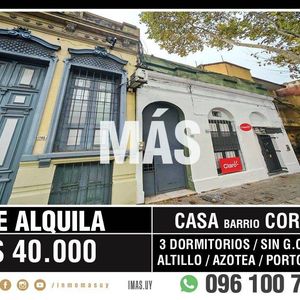 Casa Alquiler Cordón Montevideo Imas.uy Ma *