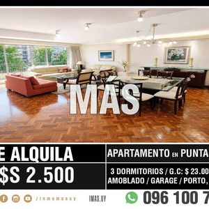 Apartamento Alquiler Punta Carretas Montevideo Imas.uy S *