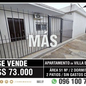 Apartamento Venta Villa Española Montevideo Imas.uy Lc *