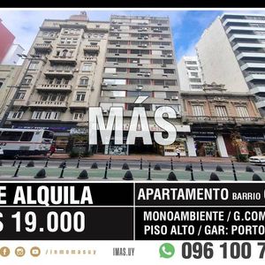 Apartamento Alquiler Centro Montevideo Imas.uy S *