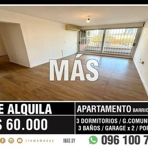 Apartamento Alquiler Garage Buceo Montevideo Imas.uy P *