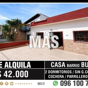 Casa Alquiler 2 Dormitorios Cochera Buceo Montevideo Imas.uy Lc *