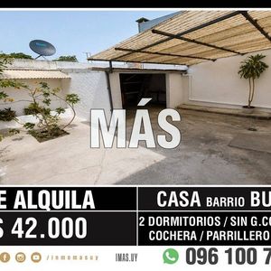 Casa Alquiler 2 Dormitorios Cochera Montevideo Imas.uy Lc