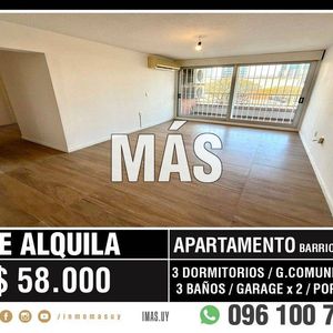 Apartamento Alquiler Garage Buceo Montevideo Imas.uy P *