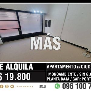 Apartamento Alquiler Centro Montevideo Imas.uy S