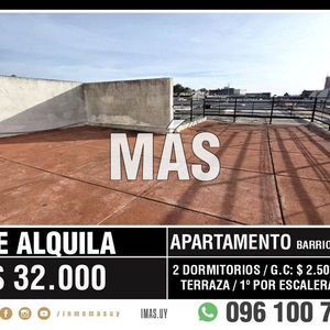 Apartamento Alquiler Terraza Montevideo Imas.uy Lc