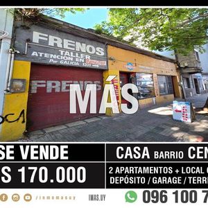 Casa Venta Padrón único Centro Montevideo Imas.uy Lc *