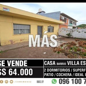Venta Casa Cochera Villa Española Montevideo Imas.uy Ma *