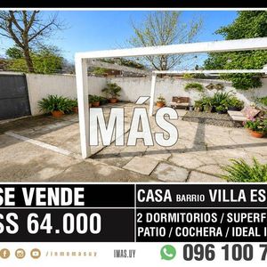 Venta Casa Cochera Montevideo Imas.uy Ma