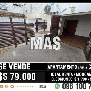 Apartamento Monoambiente Venta Parque Rodó Montevideo Imas.uy Ma