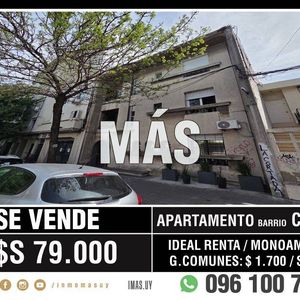 Apartamento Monoambiente Venta Parque Batlle Montevideo Imas.uy Ma