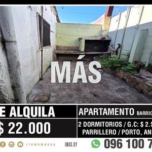 Apartamento Alquiler Patio Montevideo Imas.uy Lc