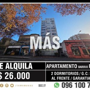Apartamento Alquiler Pocitos Montevideo Imas.uy Lc *