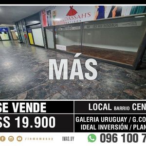 Local Comercial Venta Centro Montevideo Imas.uy S *