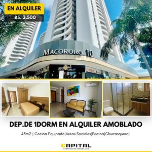 Departamento Amoblado En Alquiler En Macororo 10
