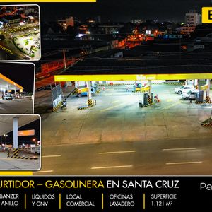Surtidor, Gasolinera En Venta Sobre Avenida Banzer