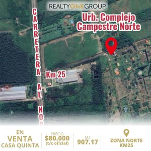 Casa Quinta En Venta En Complejo Campestre Norte I  Carretera Al Norte Km 25