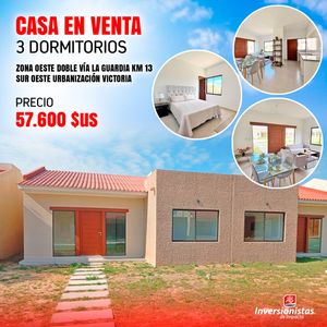 Casa A Estrenar En Venta De 3 Dormitorios!