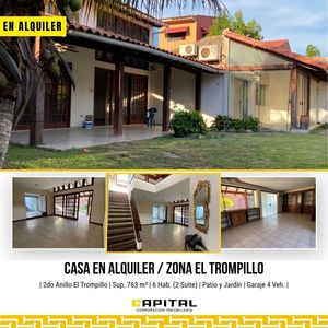 Propiedad Exclusiva En Alquiler – Zona El Trompillo