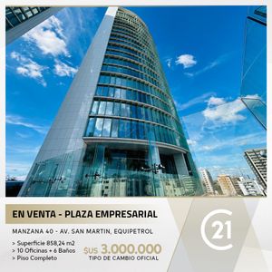 Oficina Piso Completo En Manzana 4o 