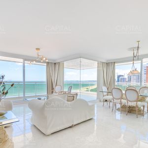 Coral Tower Esquinero Frente Al Mar Punta Del Este Apartamento En Venta