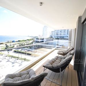 Venta Apartamento Tres Dormitorios Torre De Lujo En Playa Mansa
