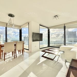 Art Tower En Venta De Tres Dormitorios, Punta Del Este.