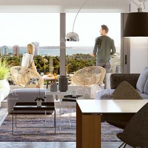 Departamento En Venta Piso Alto Tres Dormitorios Tres Baños Roosevelt Punta Del Este