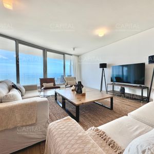 Trump Tower En Venta Apartamento Primera Linea De Tres Dormitorios En Playa Brava,punta Del Este