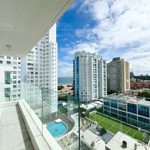 Saint Honore De Un Dormitorio, Apartamento Frente Al Mar En Playa Mansa En Venta