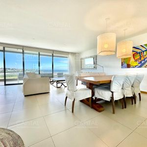 Excelente Planta 3 Dorm Y Dep Frente Al Mar En Rincón Del Indio