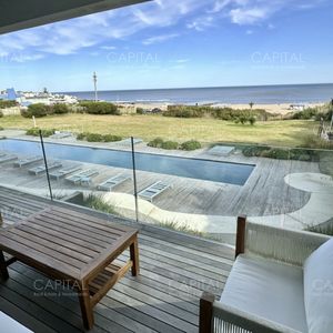 Departamento Moderno Frente A Playa Bikini En Manantiales