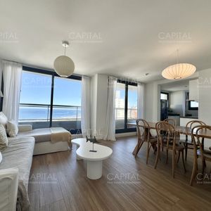 Apartamento De Dos Dormitorios Con Vista Al Mar, Playa Brava, Punta Del Este.