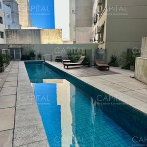 Apartamento Amoblado De Dos Dormitorios En Alquiler Anual, Pocitos.