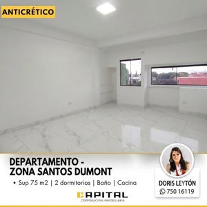 Departamento De Dos Dormitorios En Anticretico