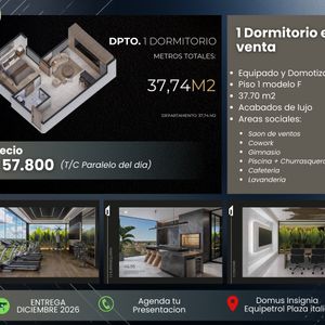 Departamento Equipado En Preventa 