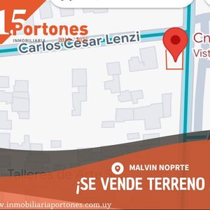 Se Vende Terreno Esquina En Malvin Norte A Metros De Camino Carrasco