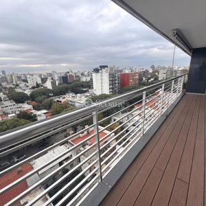 A Pasos Del Golf Amoblado, Piso Alto - Excelente Terraza Con Parrillero