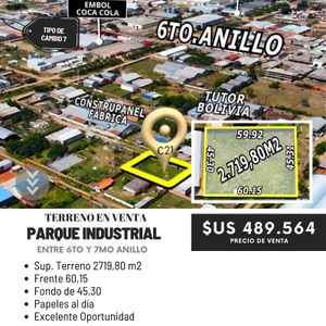 Terreno En Venta - Parque Industrial 