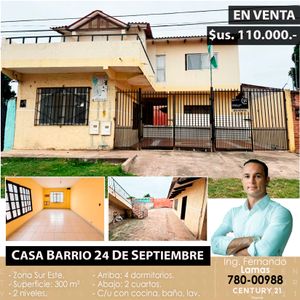 Casa En Venta Barrio 24 De Septiembre