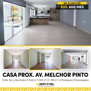 Casa En Alquiler Para Oficina O Vivienda