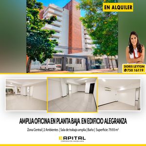 Oficina En Alquiler O Venta En Edificio Alegranza