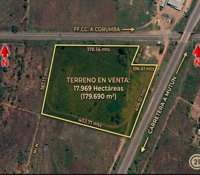 Terreno, Puerto Suarez