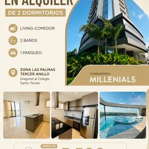 Departamento De Dos Dormitorios En Alquiler 